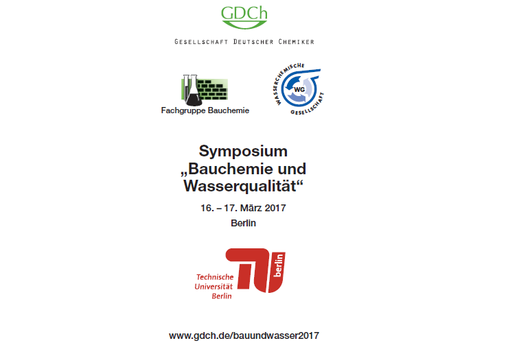 Symposium Bauchemie & Wasserqualität
