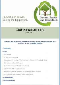 IBU Newsletter